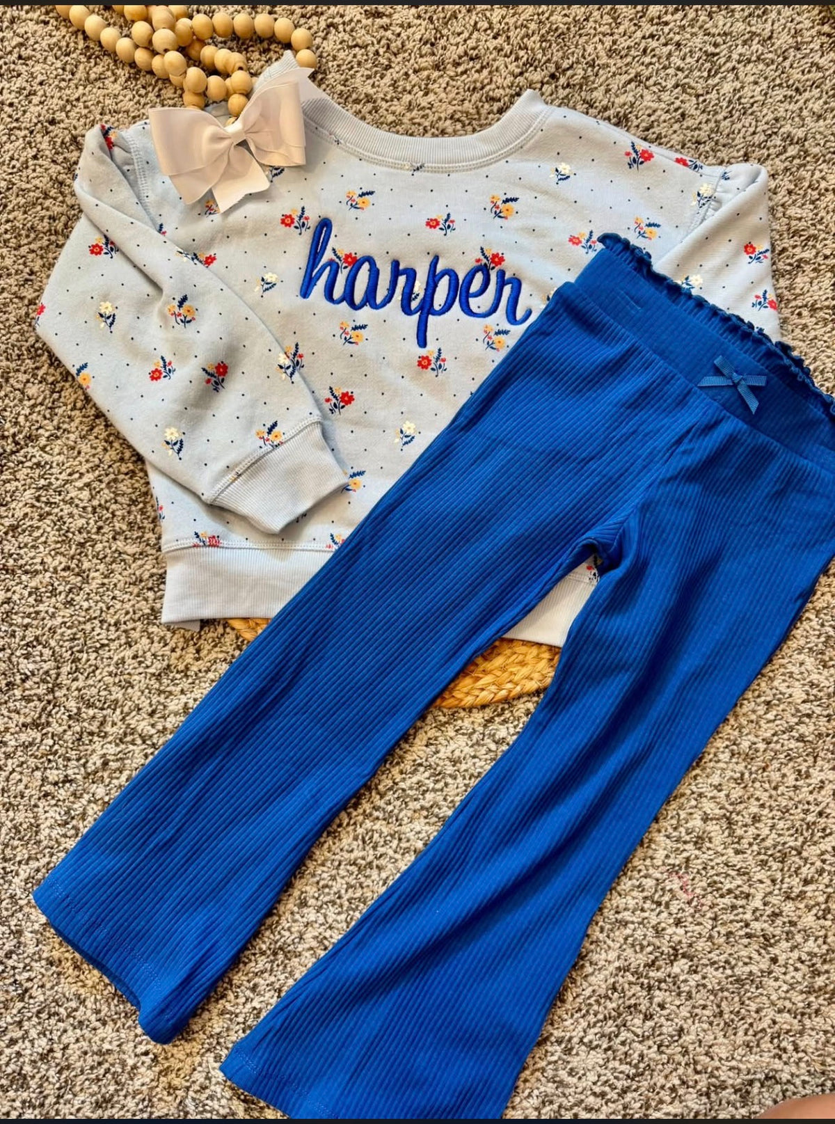 Blue Flower Set